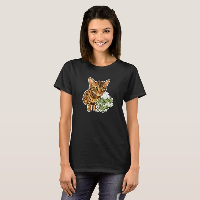 Camiseta Poderosa Mya (Anverso completo)
