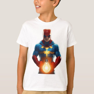 Camiseta Poderosa superheroína T-Shirt