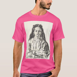 Camiseta Poderosa vintage artística feminista cansada de fu