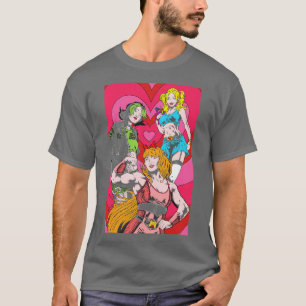 Camiseta Poderosas mujeres chicas de poder personalizados d