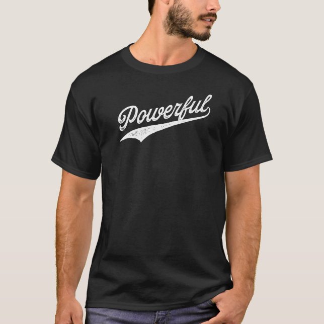 Camiseta Poderoso (Anverso)