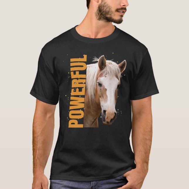 Camiseta Poderoso ( caballo ) (Anverso)