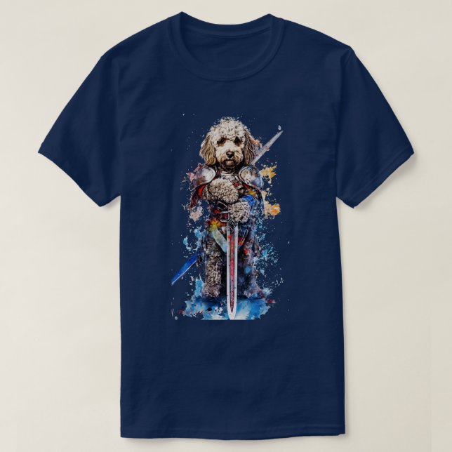 Camiseta Poderoso caniche (Diseño del anverso)