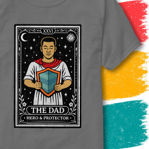 Camiseta Poderoso Padre Protector Estelar Arte Tarot