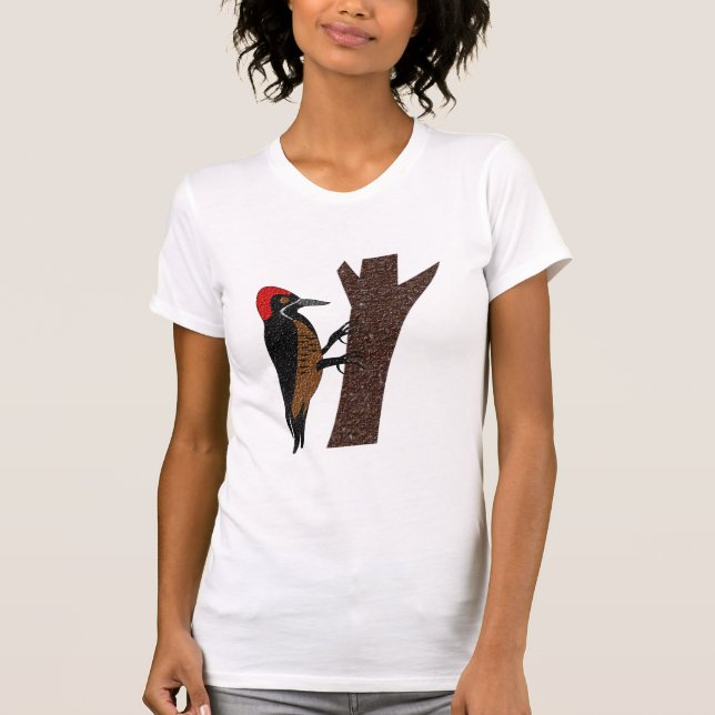 Camiseta Poderoso Páquer de madera (Anverso)