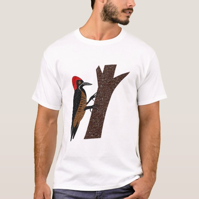 Camiseta Poderoso Páquer de madera (Anverso)