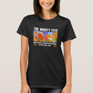 Camiseta Poderosos Cinco Parques Nacionales De Utah Molesto
