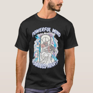 Camiseta Poderosos hombres de corazón intrépidos y negros