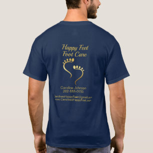 Camiseta Podiatrista chiropodista Pedicure Foot Care Busine