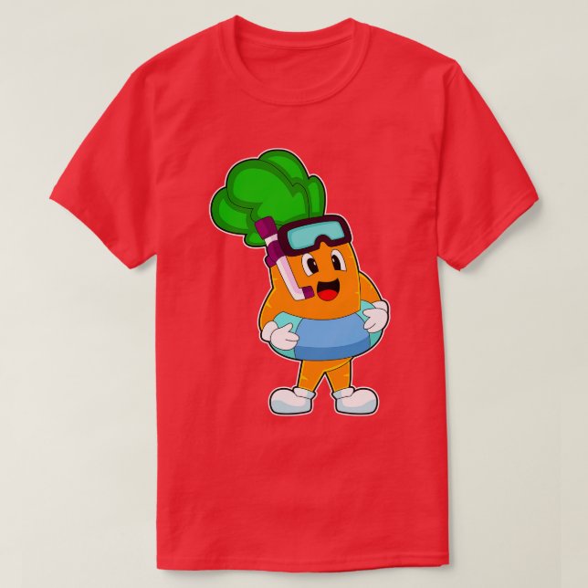 Camiseta podredumbre Natación (Diseño del anverso)