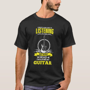 Camiseta Podría escucharte, pero en mi cabeza soy Playi