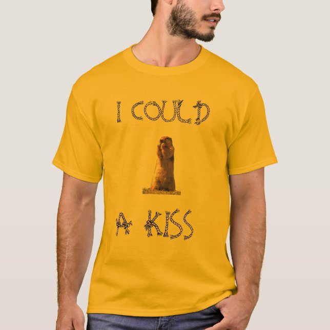 CAMISETA PODRÍA "GOPHER" UN BESO (Anverso)