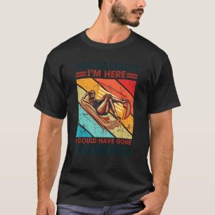 Camiseta Podría Haber Ido A Tanning Booth Vacaciones Cortas