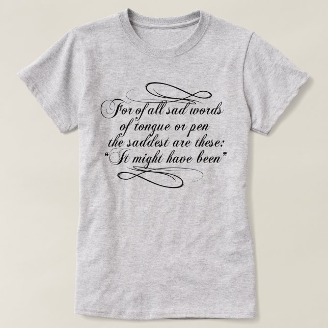 Camiseta Podría Haber Sido (Diseño del anverso)