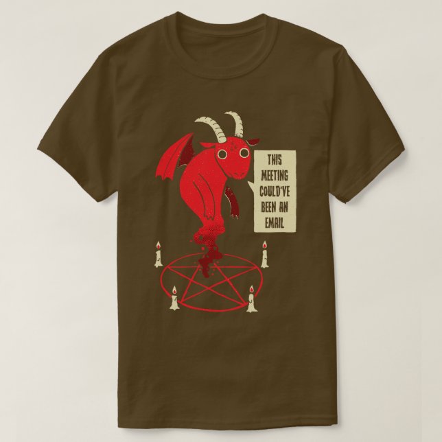 Camiseta Podría haber sido un correo electrónico (Diseño del anverso)