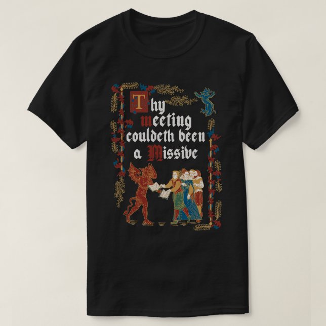 Camiseta Podría haber sido un divertido reportaje de estilo (Diseño del anverso)