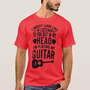 Camiseta Podría Parecer Escuchándote En Mi Reproducción De 