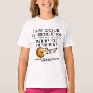 Camiseta Podría Parecer Escucharte, Pero En Mi Cabeza
