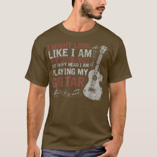 Camiseta Podría parecer que estoy escuchando música