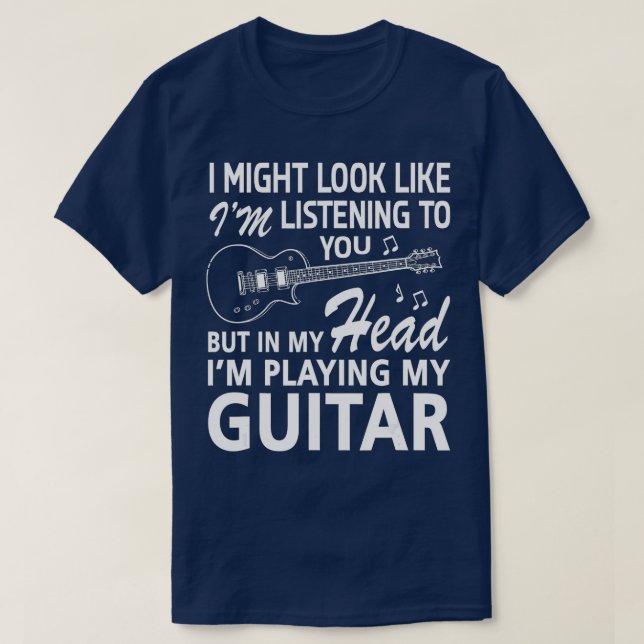 Camiseta Podría Parecer Que Te Escucho (Diseño del anverso)