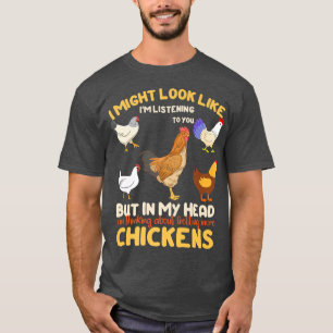 Camiseta Podría Parecer Que Te Estoy Escuchando Pero En Mi 