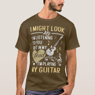 Camiseta Podría parecerme a que te escucho música