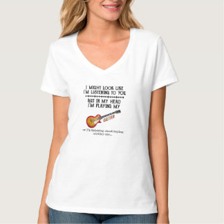 Camiseta Podría parecerme a que te escucho pero en mi