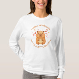Camiseta PODRÍA SER MÁS MALVADA PERO SOY DEMASIADO FELIZ Go