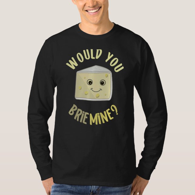 Camiseta ¿Podría Sobornar A Mina Comida De Queso Graciosa P (Anverso)