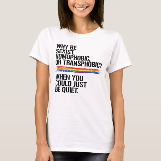 Camiseta Podrías estar callado (Anverso)