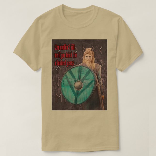 Camiseta Podrías Matarme Si Intentaras Por Ciento (Diseño del anverso)