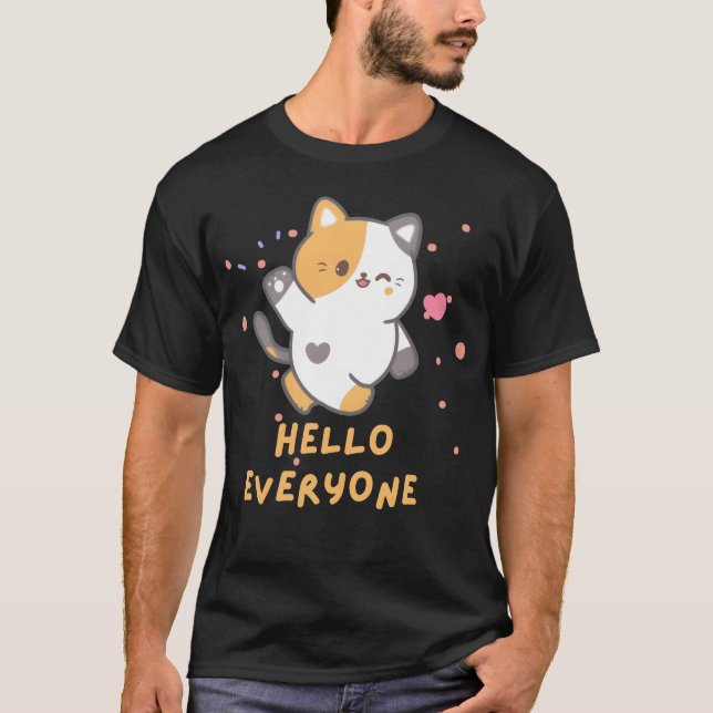 Camiseta PODS CATS vintage (Anverso)