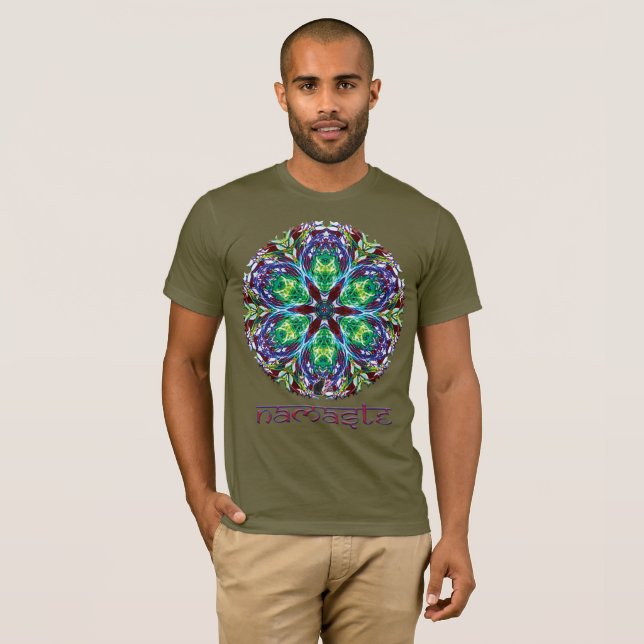 Camiseta Pods Namaste Kaleidoscope T-Shirt (Anverso completo)
