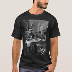 Camiseta Poe Black CatVintage Cat Lover Edgar Allan Poe
