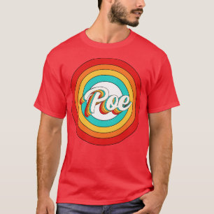 Camiseta Poe Name Shirt Vintage Poe Circle