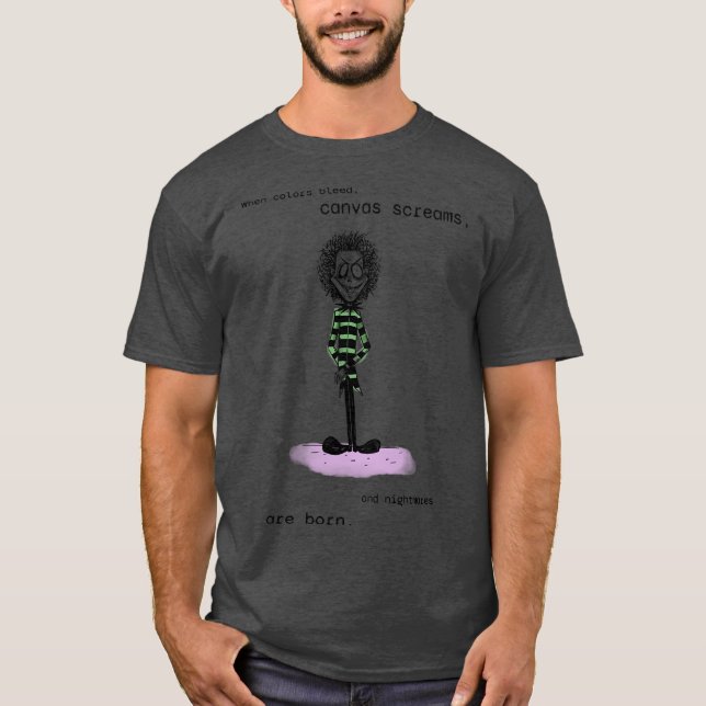 Camiseta Poema artístico (Anverso)