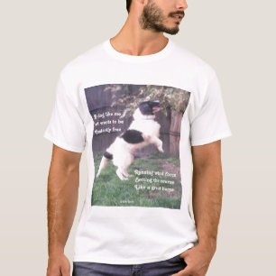 Camiseta Poema De Caballo De Perro De Camiseta, De Ladee Ba