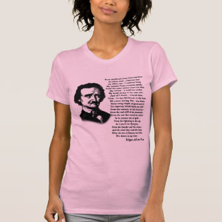 Camiseta Poema de Edgar Allan Poe SOLO
