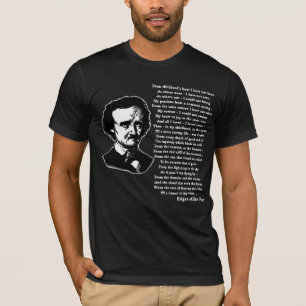 Camiseta Poema de Edgar Allan Poe SOLO