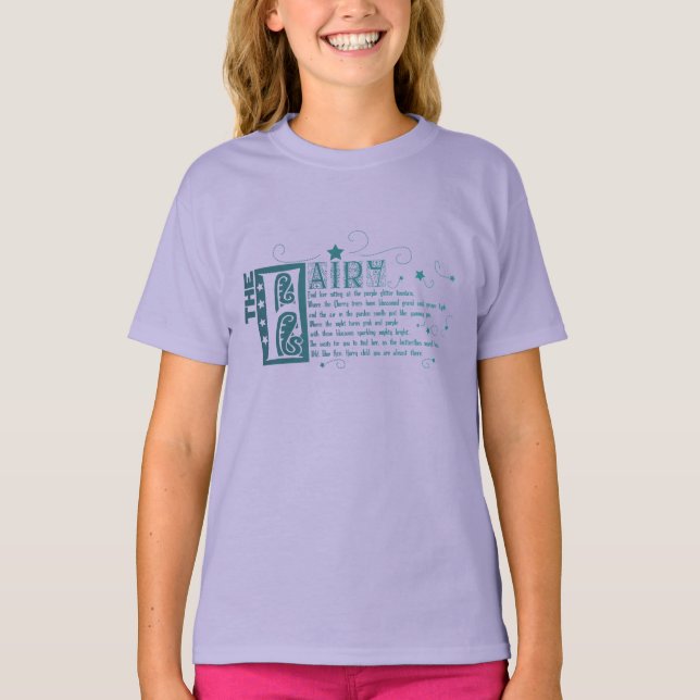 Camiseta Poema de hadas (Anverso)