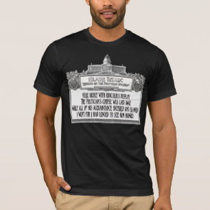 Camiseta Poema de Hillaire Belloc:  El entierro del