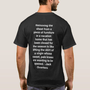 Camiseta Poema de Jack Quarters Hankamer Artjunkhaus Arte d