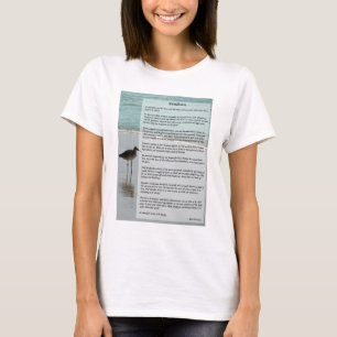Camiseta Poema de los desiderátums - gaviota en la escena