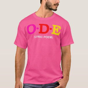 Camiseta Poema de Ode Lyric