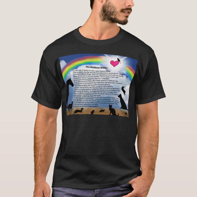 Camiseta Poema del puente del arco iris (Anverso)