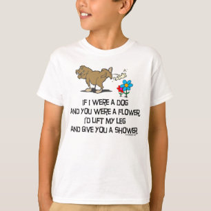 Camiseta Poema divertido del perro