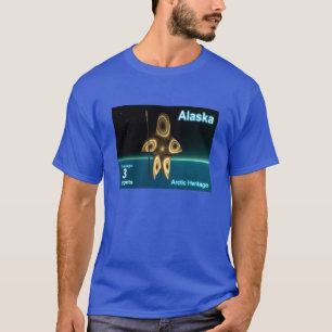 Camiseta Poescenario de Alaska: cazador inuit fractal
