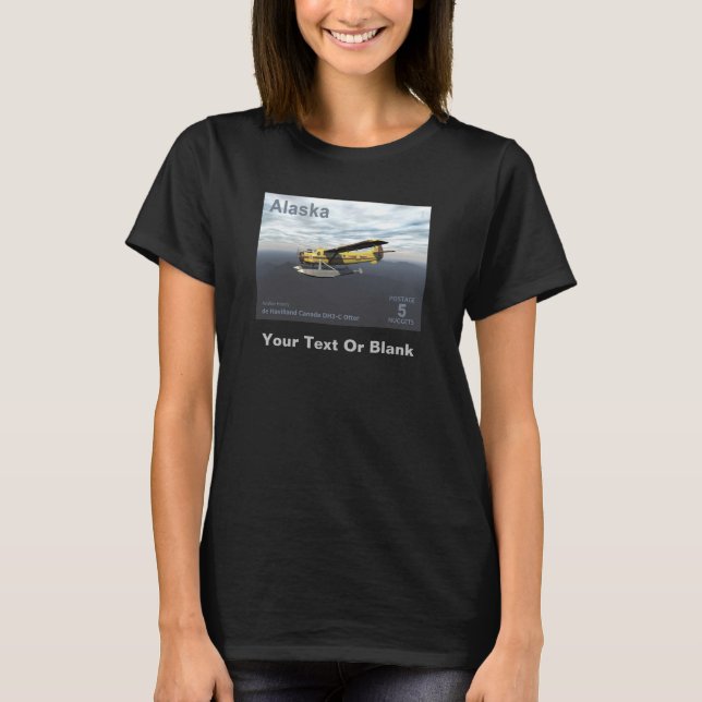 Camiseta Poescenario de Alaska - de Havilland DH3-C Otter (Anverso)