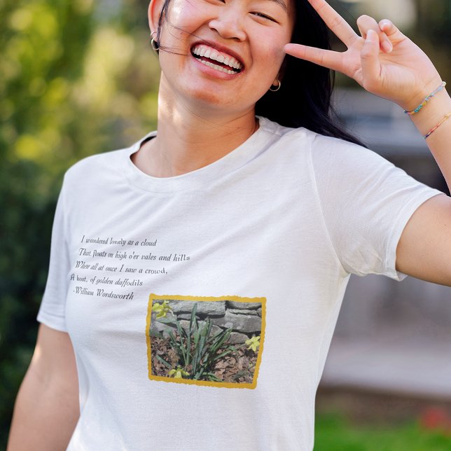 Camiseta Poesía de Wordsworth (Subido por el creador)