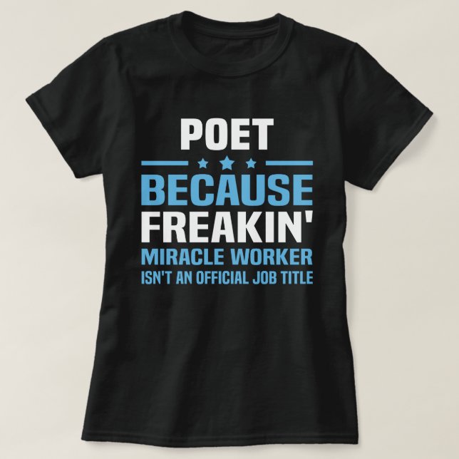 Camiseta Poeta (Diseño del anverso)